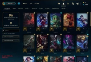 conta platina 4 - League of Legends LOL
