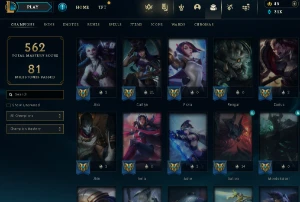 Conta Lol Full Acesso-  Lvl 312 - 130 Skins - Todos Campeões - League of Legends