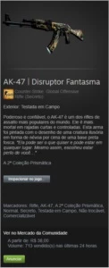 Ak47 Disruptor Fantasma Testada em Campo - Counter Strike CS