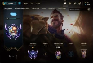 CONTA DE  LOL D4