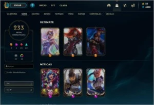 CONTA DE  LOL D4 - League of Legends