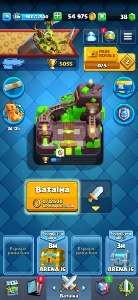 Vendo conta de Clash royale arena 15 com várias cartas upada