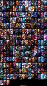 League of Legends cont - Gold 5 + All Champs e 210 Skins+ LOL
