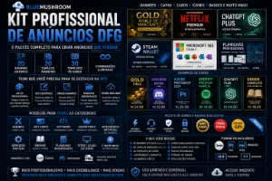 Kit Profissional De Anúncios Dfg • 100+ Templates Editáveis - Outros