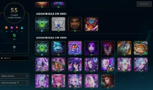 Conta D2 Main Xerath Com Skins E Icones - League of Legends LOL