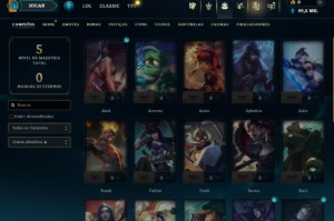 [Entrega Automática] Lol Ferro, 49K Ea, Lvl 30, Upada à mão - League of Legends