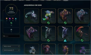 conta de league of legends LOL