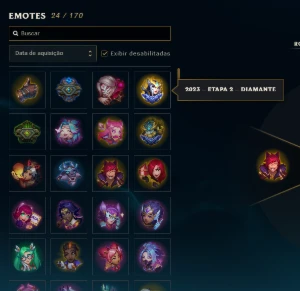 Conta Diamante I Flex - League of Legends LOL
