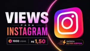 🚀 Views Para Reels Instagram ⚡ Entrega Rápida - Redes Sociais