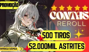 Wuthering Waves - Contas Reroll com + de 52.000 ASTRITES