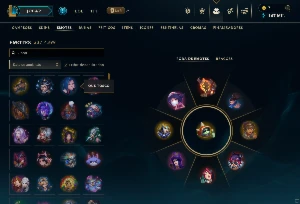 Conta de Lol com PAX TF e 1792 Skins! EX-Mestre - League of Legends