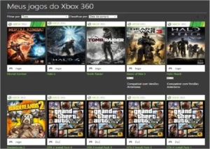 Conta Live 7 jogos para Xbox 360