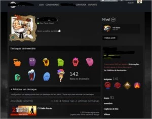 CONTA STEAM 16 ANOS DE SERVIÇO, NÍVEL 100 NA STEAM!