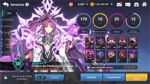 Conta Grand Chase Mobile 1.9kk BARATO