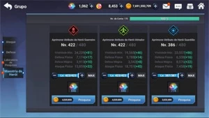 Conta Grand Chase Mobile 1.9kk BARATO