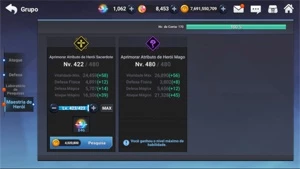 Conta Grand Chase Mobile 1.9kk BARATO
