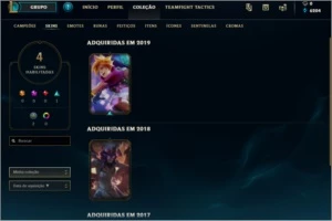 Conta LOL, lvl 41, Ouro IV - League of Legends