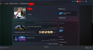 CONTA DE CS:GO PRIME ÁGUIA 1 - Counter Strike