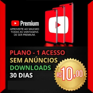 Youtube Premium 30 dias - Assinaturas e Premium