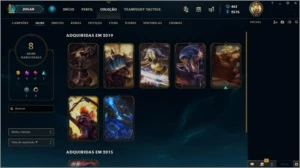 Conta Platina 4 38 Champ - League of Legends LOL