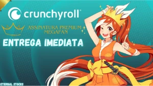 Crunchyroll Premium Mega Fan 30 Dias - Entrega Imediata - Assinaturas e Premium