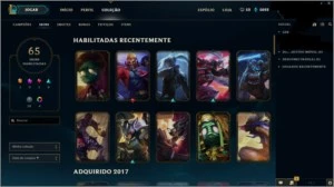 Conta Lol Plat 5 Todos Os Personagens - League of Legends