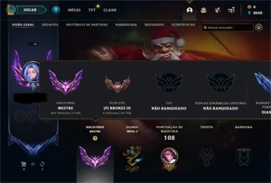Conta LOL Mestre - League of Legends