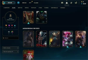 Conta LOL Mestre - League of Legends