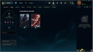 Conta Gold IV 68% winrate - League of Legends LOL