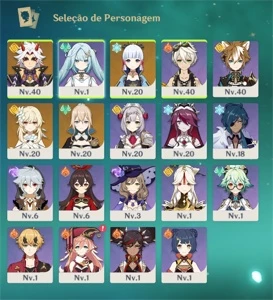 AR20 Ayaka Itto Jean+Cortadora da Neblina Chifres Vermelhos - Genshin Impact