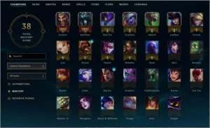 Smurf Diamond 4, 26 Champion E 5 Skins - League of Legends LOL
