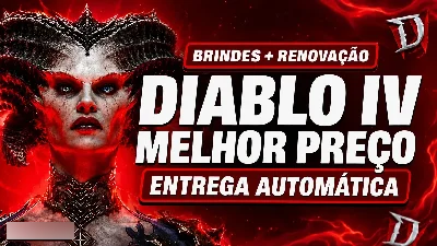Diablo IV + Entrega Automática/Imediata + Brindes (Promoção) - Diablo Immortal