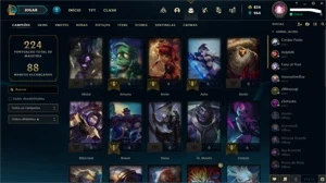 CONTA DE LOL LVL 117 ! - League of Legends