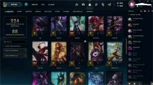 CONTA DE LOL LVL 117 ! - League of Legends