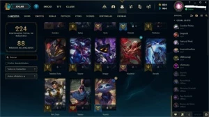 CONTA DE LOL LVL 117 ! - League of Legends