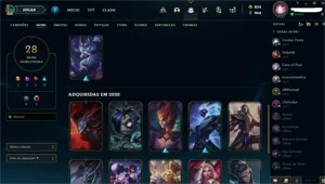 CONTA DE LOL LVL 117 ! - League of Legends