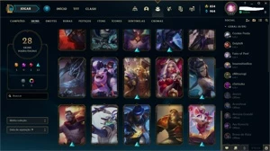 CONTA DE LOL LVL 117 ! - League of Legends