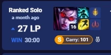 Conta lol season 3, High mmr, 1,359M mastria de vayne - League of Legends