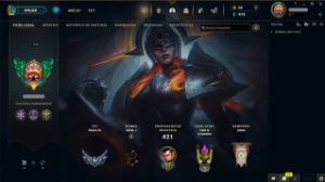Conta LOL LVL 346 |158 Campeões| 149 Skins |Prata 4| 2013 - League of Legends