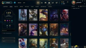Conta LOL LVL 346 |158 Campeões| 149 Skins |Prata 4| 2013 - League of Legends