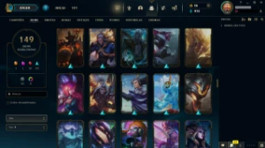 Conta LOL LVL 346 |158 Campeões| 149 Skins |Prata 4| 2013 - League of Legends
