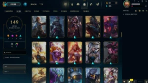 Conta LOL LVL 346 |158 Campeões| 149 Skins |Prata 4| 2013 - League of Legends