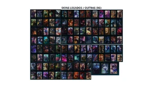 Conta De Lol (236 Skins+Todos Champs) + Conta Valorant 2Em1 - League of Legends