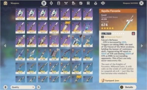 Conta ar56 7 personagens 5* e 3 armas 5* (psn linkada) - Genshin Impact