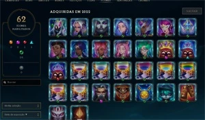 Conta Lol Mestre 22 pdl - League of Legends