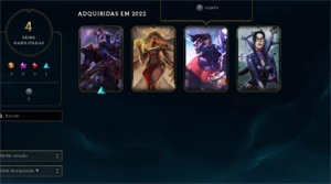 Conta Lol Mestre 22 pdl - League of Legends
