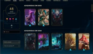 CONTA EX MESTRE WINRATE ALTÍSSIMO - League of Legends LOL