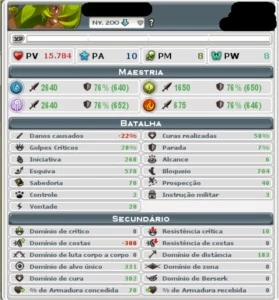 Wakfu-Efrim set Sadida Suporte 200