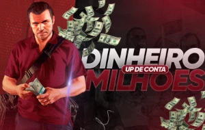 Dinheiro Gta 5 Online / Up De Conta + Pacotes De Dinheiro