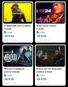 Fornecedor De Contas Steam Full Acesso